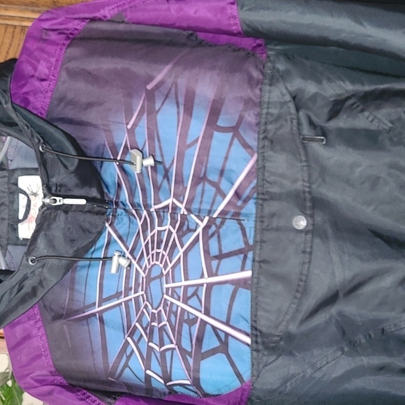 Spyder 90's Quarter Zip Anoak Ski Outer Shell Size Medium